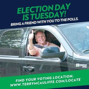 Not everyone has a car to get them to their voting location, invite friends!